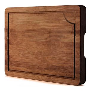 Tabla Cortar Madera 38 Cm Profesional Para Carne Y Verduras