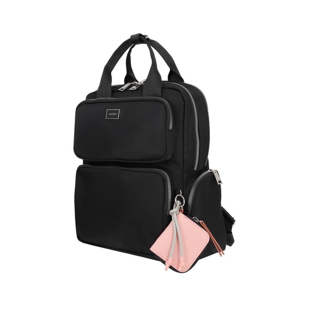 Mochila Secret Candelaria Sc6 M Negro image number 1.0