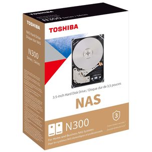 Disco Duro Nas Toshiba N300 8tb 3,5" 7200rpm Sata