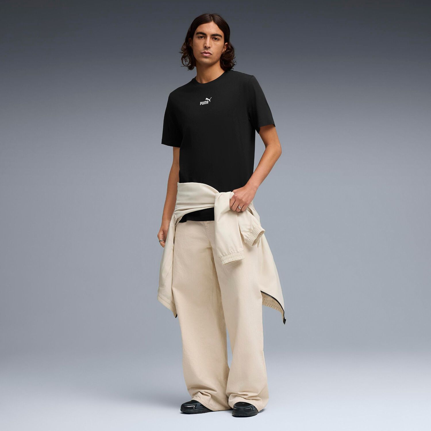 Polera Puma Hombre Essentials Small No.1 Logo image number 4.0