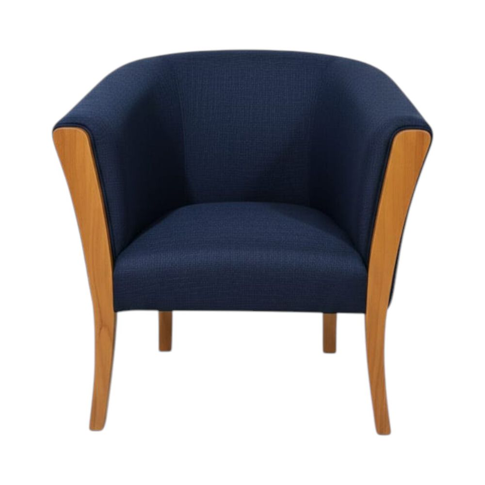 Sitial En Lino Azul image number 0.0