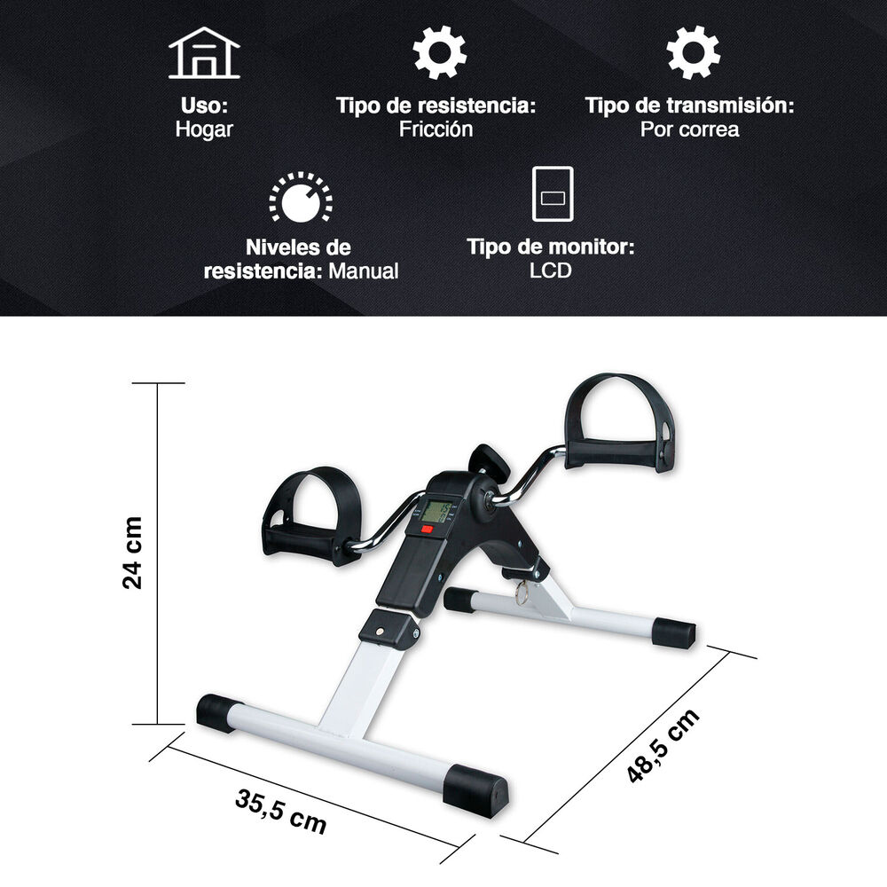 Pedalera Fit Negro image number 2.0