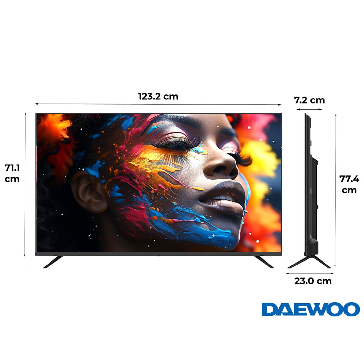 Smart Tv Daewoo Xled 55&Prime; 4k Uhd Webos Dolby Audio Con Magic Control | Da-ls55u1 image number 2.0