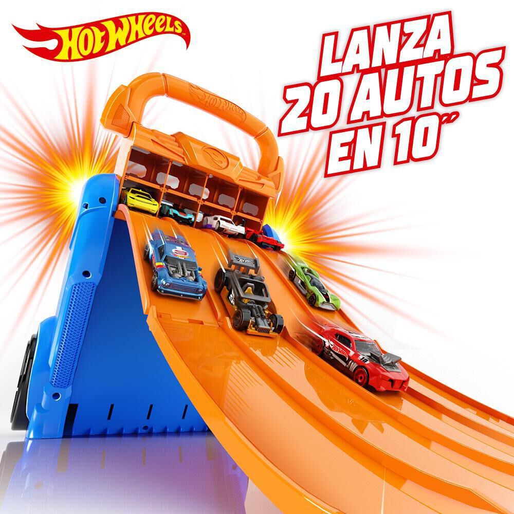 Lanzador Hot Wheels Guarda Coches Multilanzador image number 1.0
