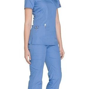 Conjunto Polera Y Pantalón Cherokee Originals Celeste Tens