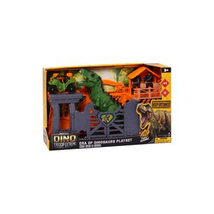 Set De Dinosaurio Con Auto, 2figura Happy Line