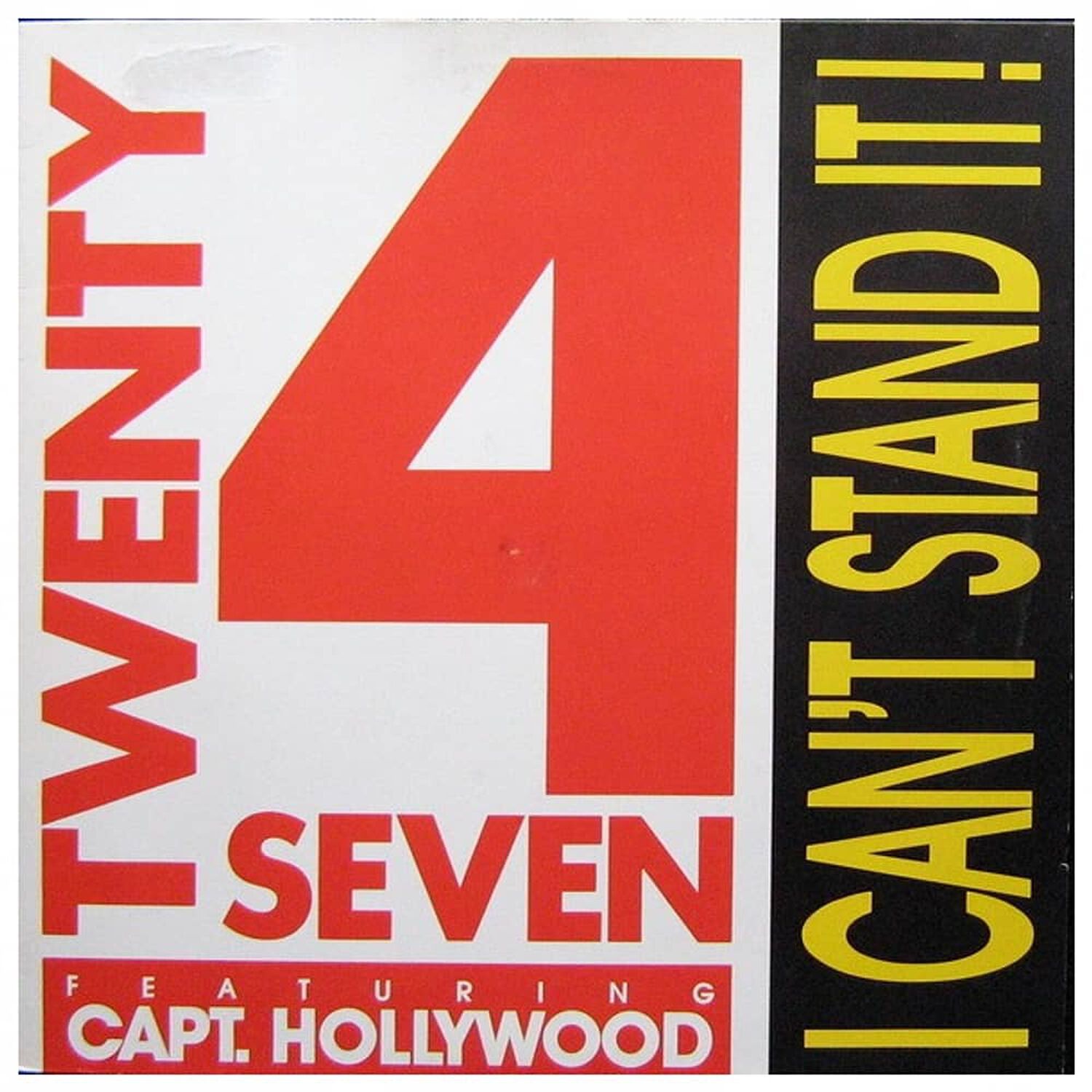 Twenty 4 Seven - I Can't Stand It(hip House Remix) | 12" Maxi Single Usado image number 0.0