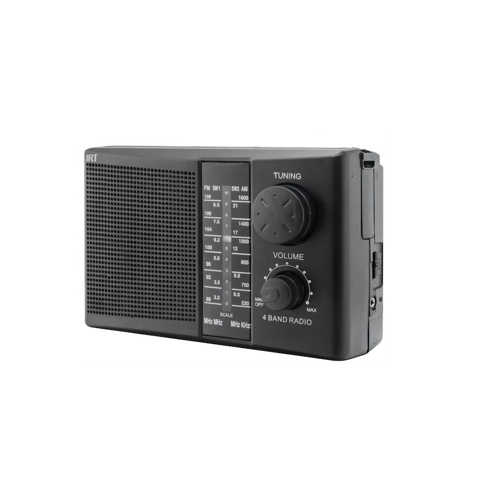 Radio Am/fm/sw/usb/msd 4 Bandas Recargable Irt Negro I005rp4b01n image number 1.0