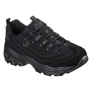 Zapatilla Urbana Mujer Skechers D'lites-play On Negro