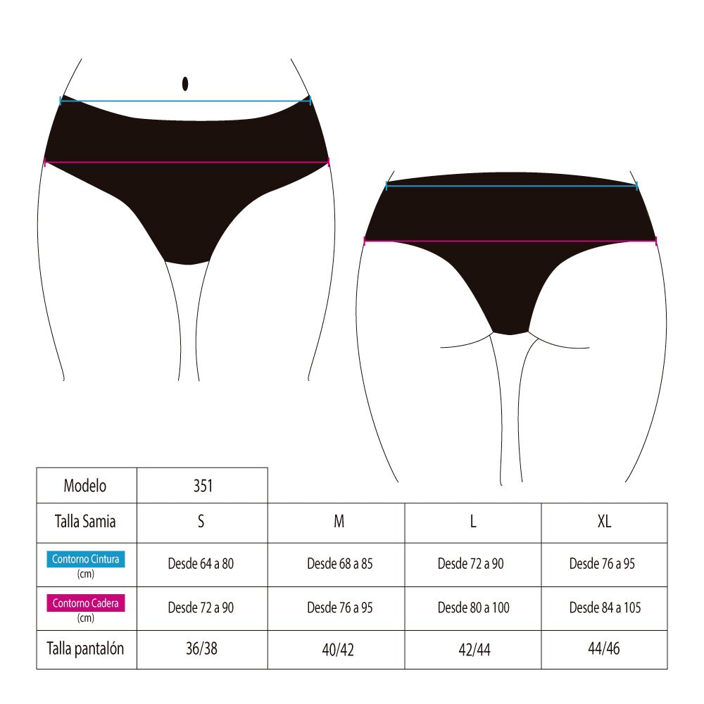 Bikini Calzón Con Vuelos Morado image number 2.0