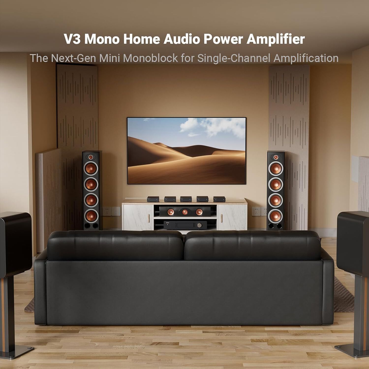 Amplificador De Sonido Clase D Hifi Fosi Audio V3 Mono image number 5.0