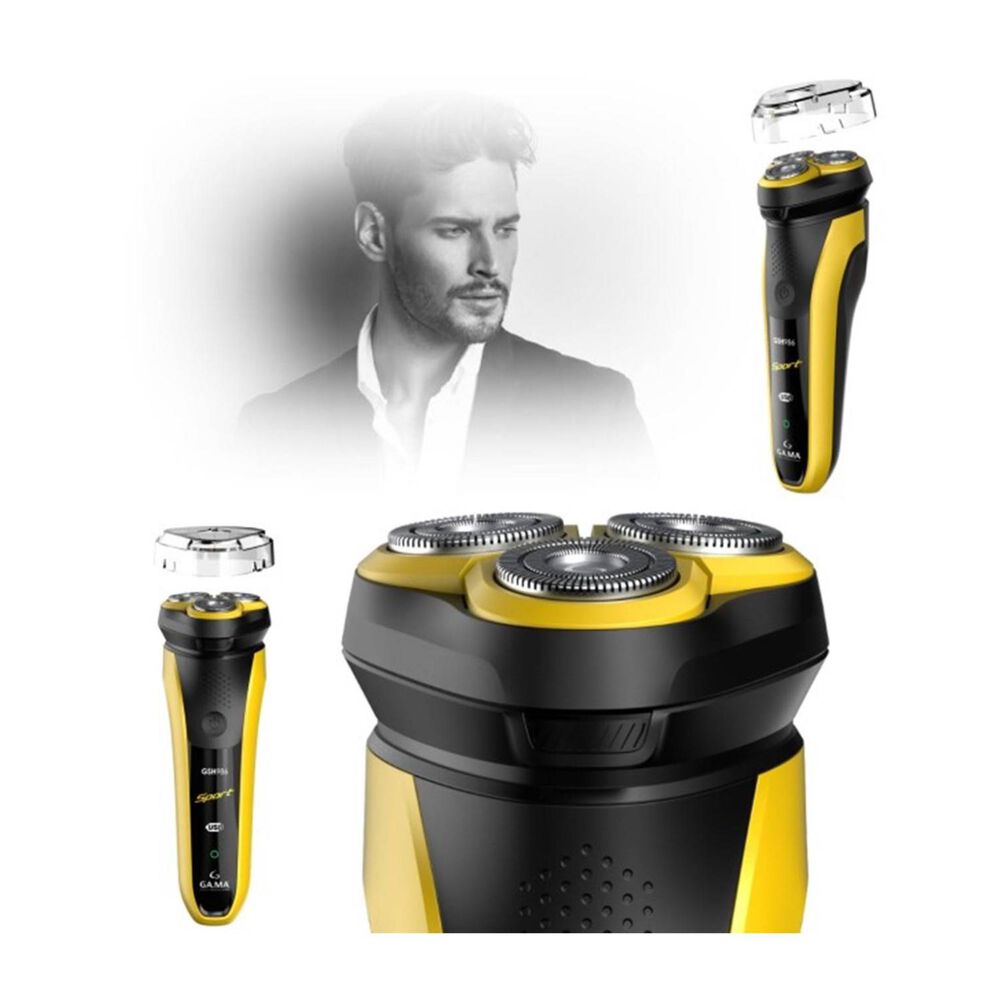 Maquina Afeitadra Circular Recargable Usb Sport Gsh986 Gama image number 2.0