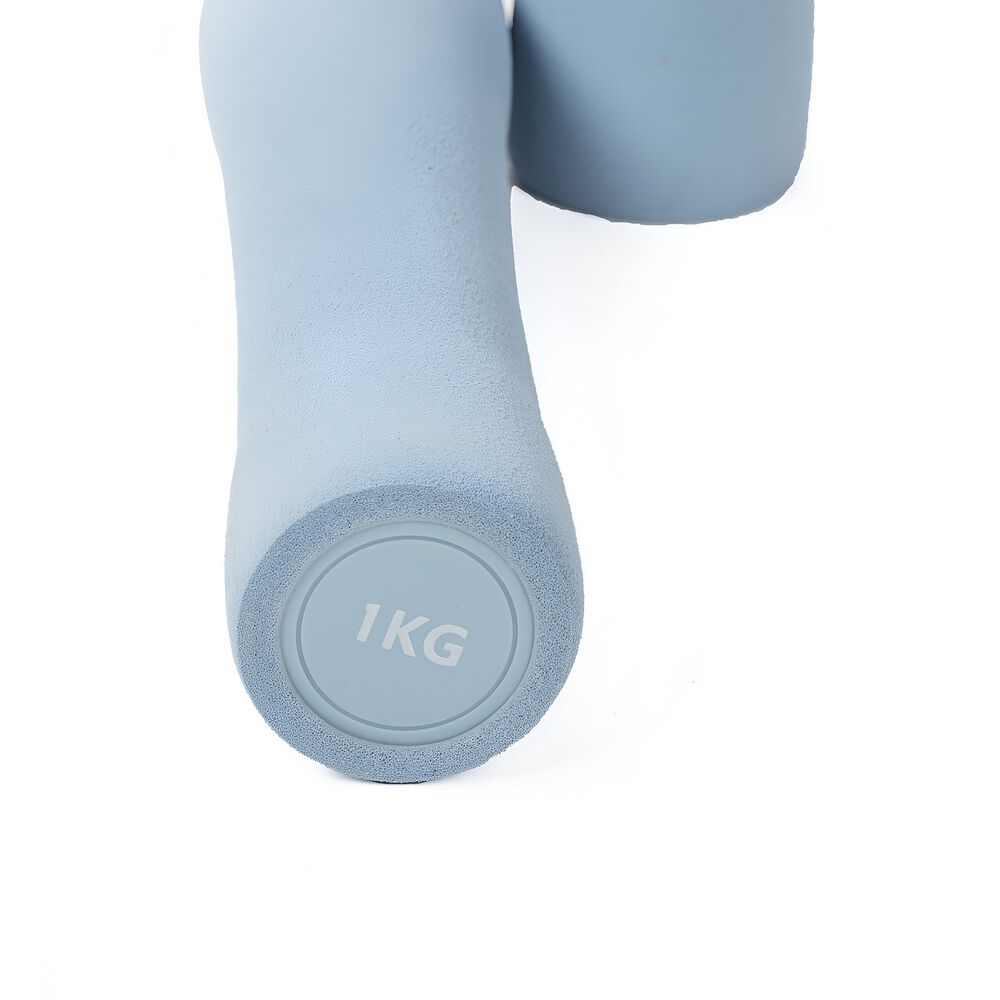 Mancuernas Aer&oacute;bicas 1kg (par) Celeste image number 3.0
