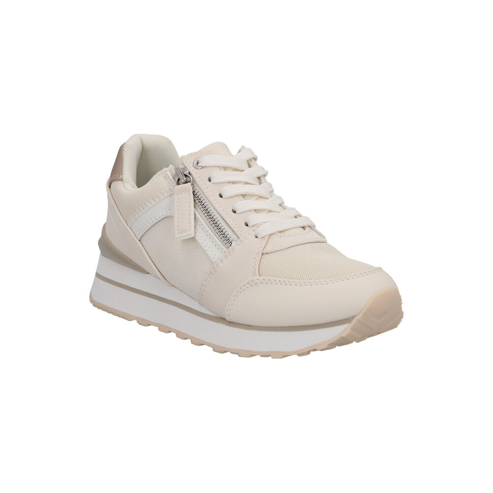 Zapatilla Urbana Mujer Beige Frida Detogni image number 2.0