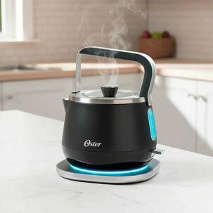 Tetera Hervidor Electrico Premium Oster 1.5 Litros Negro