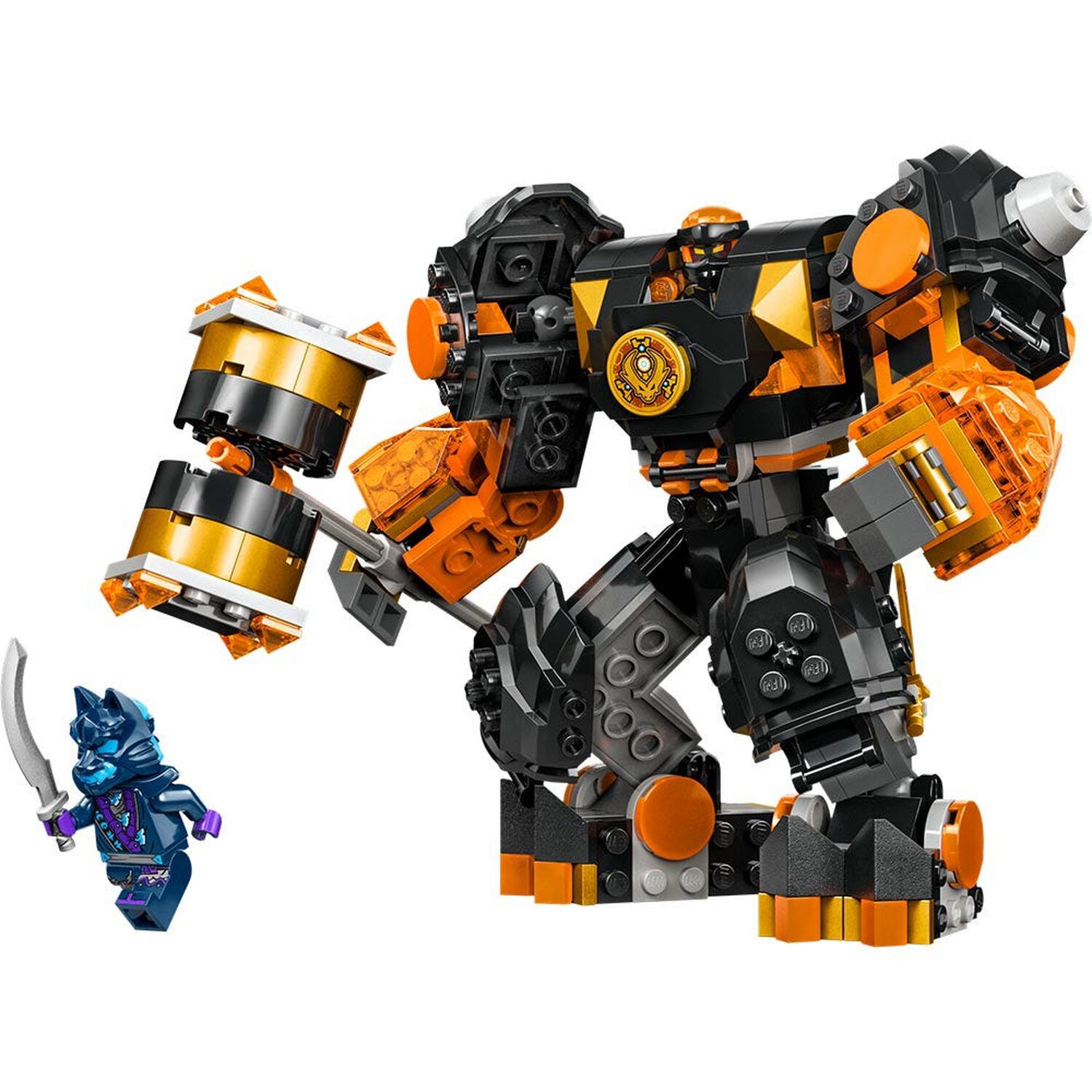 Lego Ninjago - Armadura Elemental De La Tierra De Cole - 71806 image number 1.0
