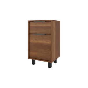 Velador 1 Cajón 1 Puerta Fm-002o - Café Oscuro