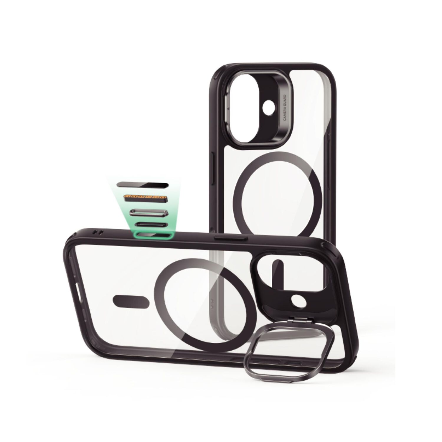 Para Iphone 17 - Carcasa Magsafe Con Soporte image number 8.0