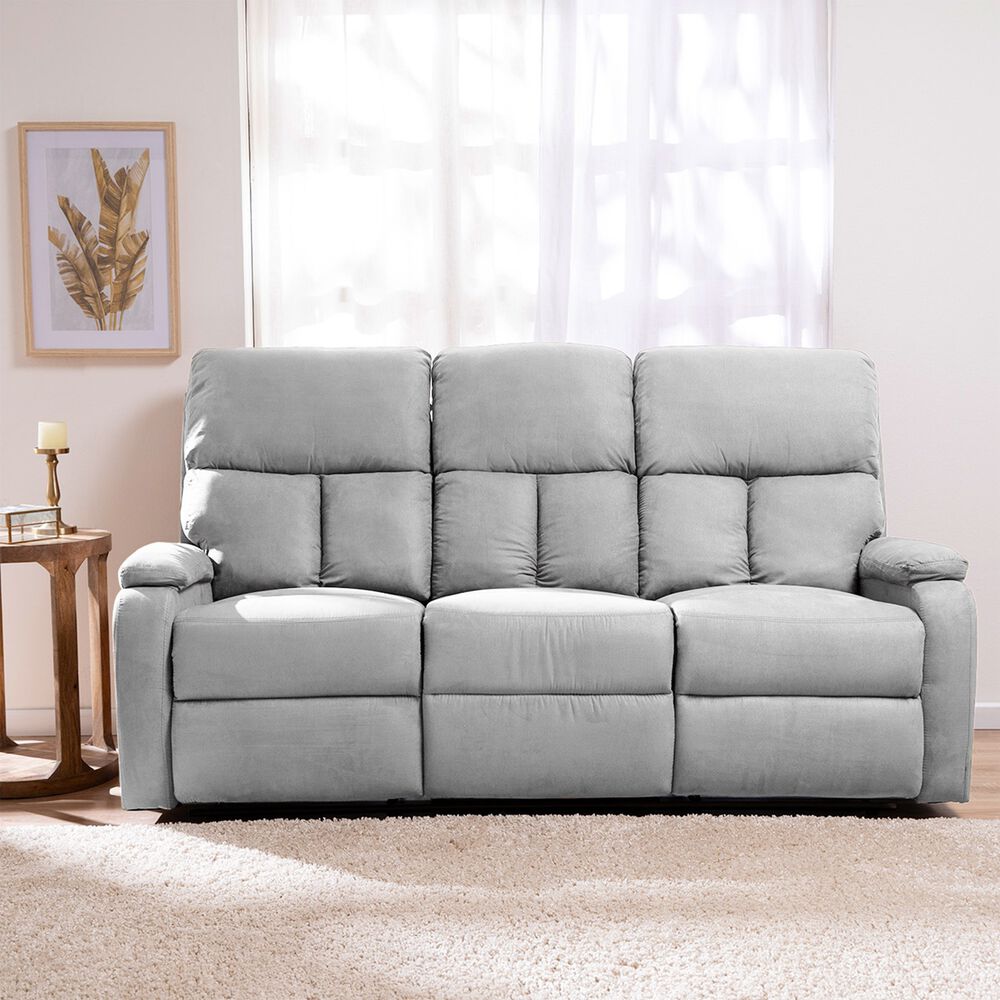 Sof&aacute; 3 Cuerpos Reclinable Moderno Matheus Vs8070s image number 0.0