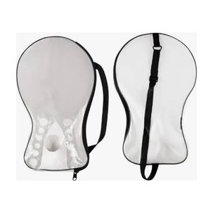 Paletas De Playa Acrilicas 2 Paletas + 1 Pelota + Estuche Blanco