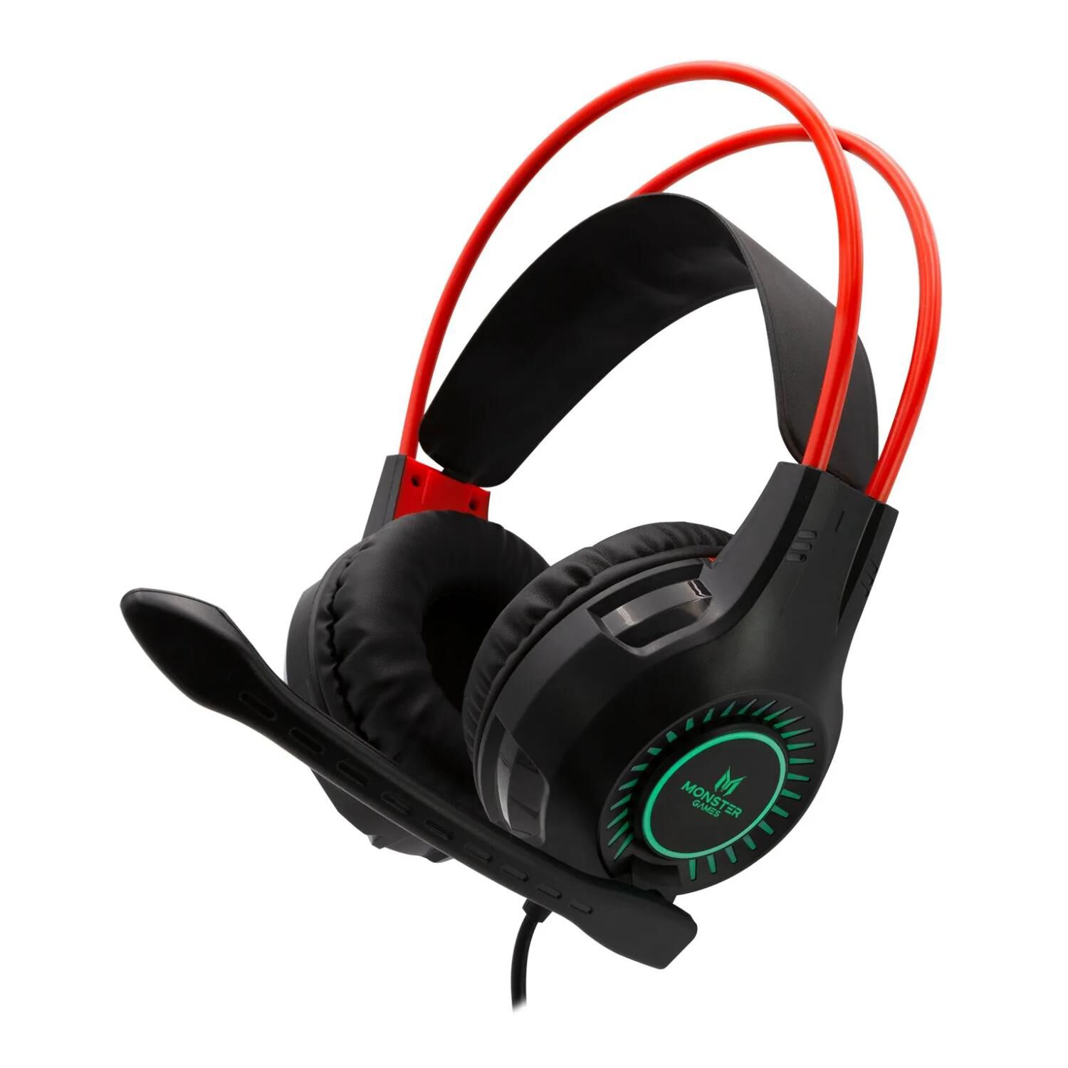 Audifonos Gamer Jack 3.5 Usb Pc Rgb Negro Trap