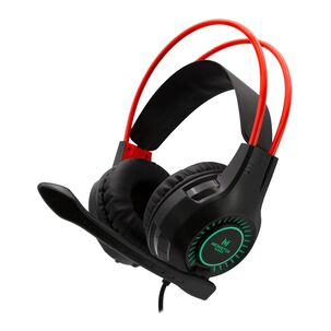 Audifonos Gamer Jack 3.5 Usb Pc Rgb Negro Trap