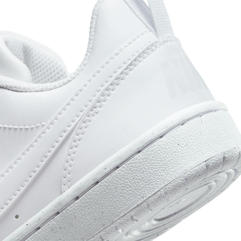Zapatilla Urbana Unisex Nike Court Borough Low Recraft Blanco image number 7.0