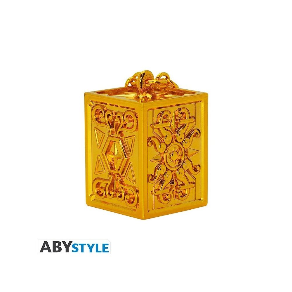 Llavero Pandora Sagitario Dorado Caballeros Del Zodiaco image number 4.0