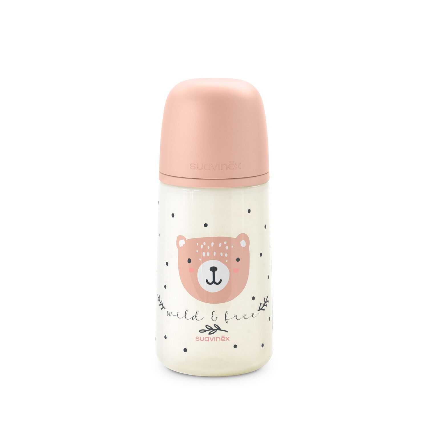 Mamadera 270ml Fisiol&oacute;gica Silicona Fm Wild Rosa image number 0.0