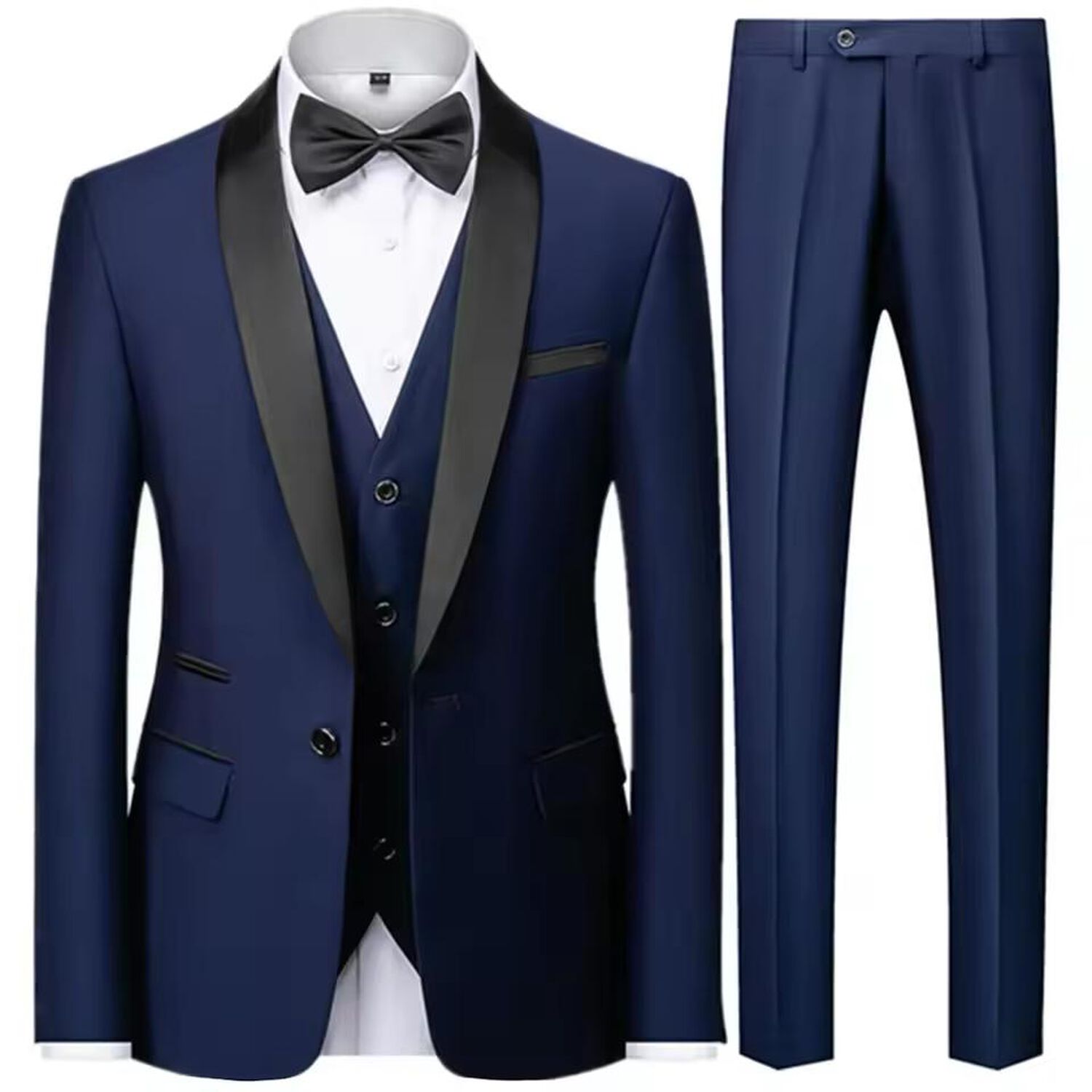 Trajes De Boda De Tres Piezas Para Hombre image number 0.0