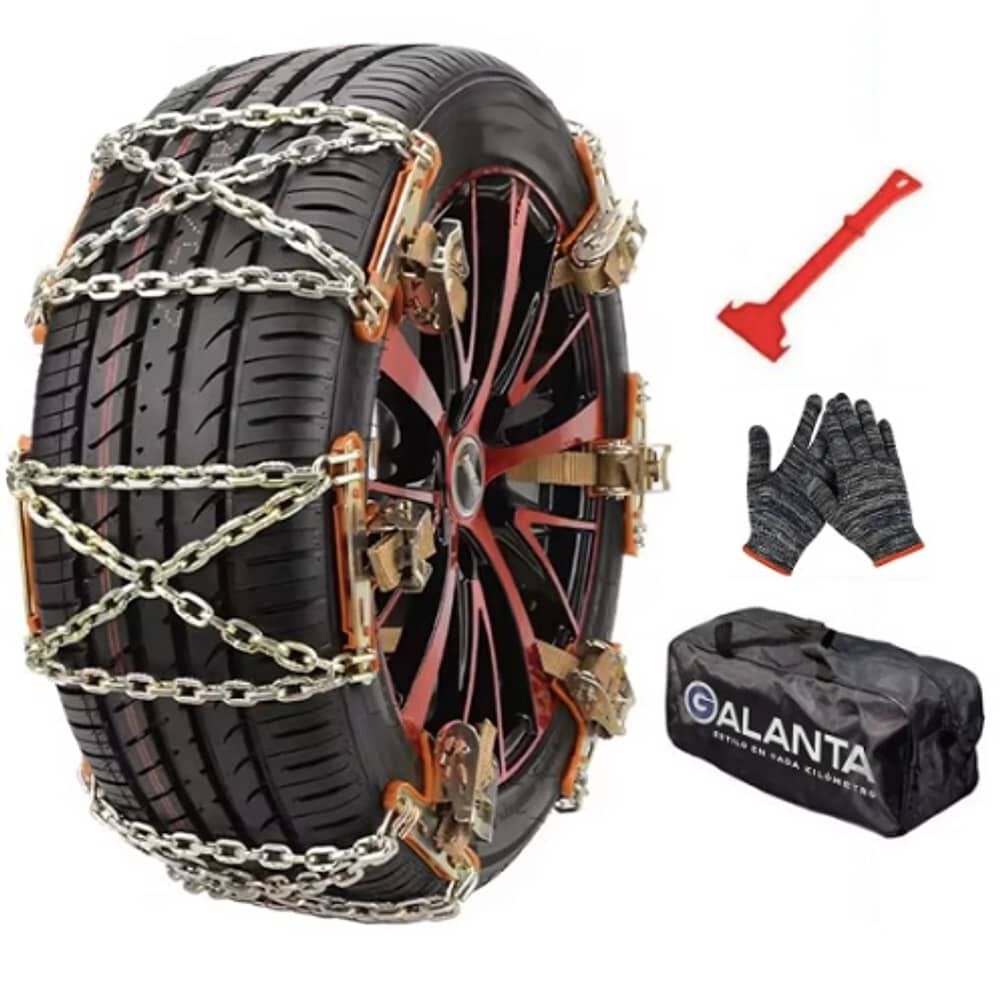 Cadenas Para Nieve Auto Camioneta Galanta Set X6 165-275mm image number 0.0