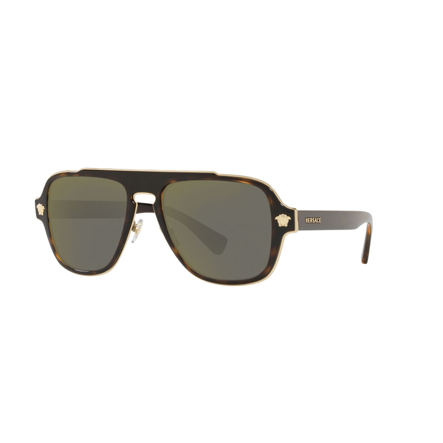Lentes De Sol Gris Espejado Versace image number 0.0