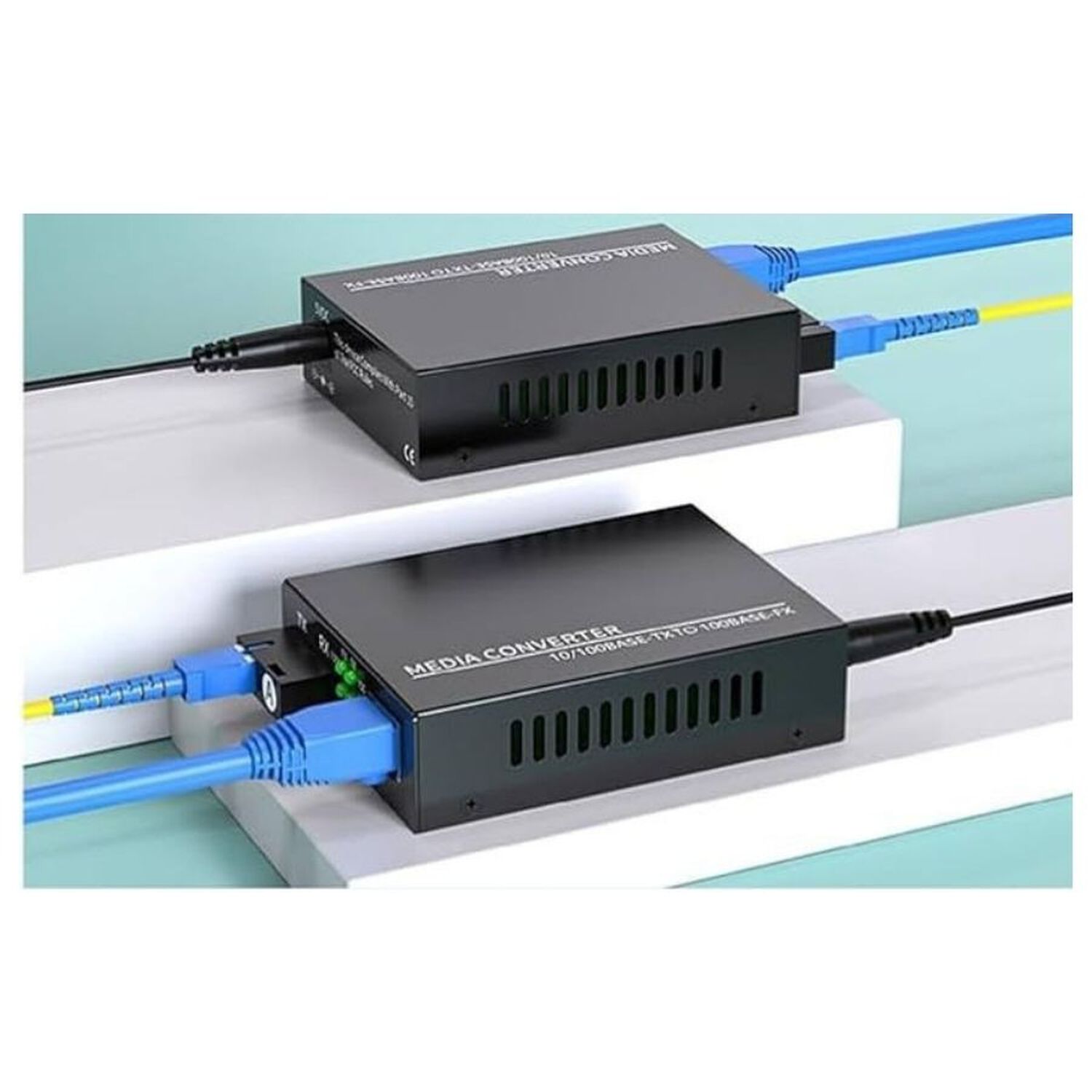 Convertidor De Medios Ethernet A Fibra &Oacute;ptica 1000 Mbps image number 1.0