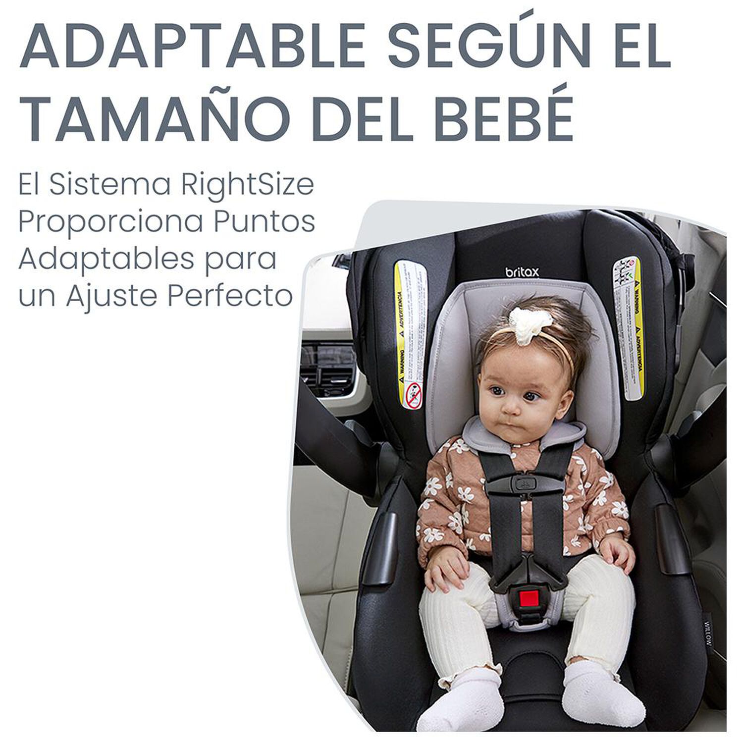 Coche Travel System Britax Brook Willow image number 6.0