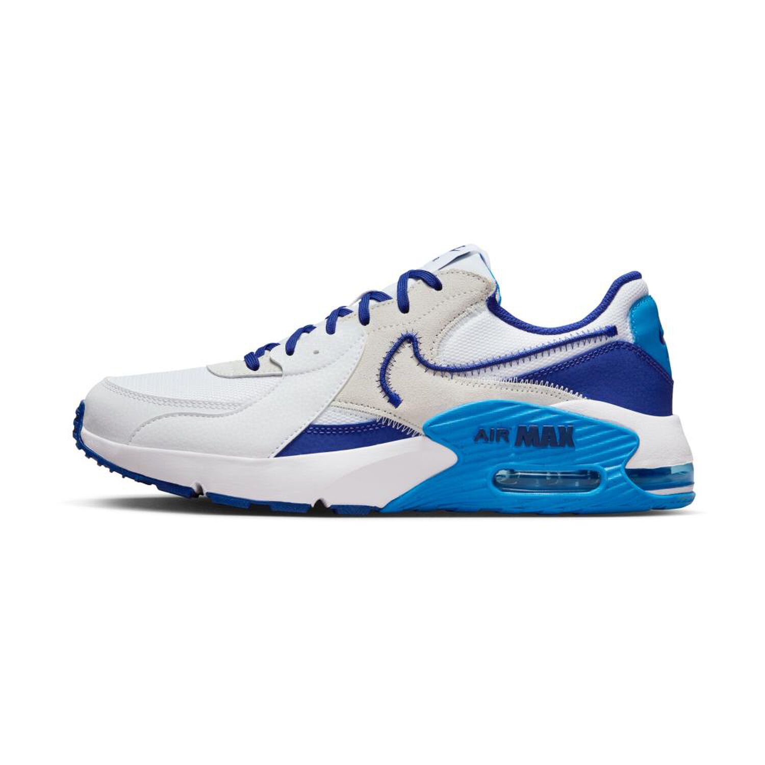 Zapatilla Urbana Hombre Nike Air Max Excee Blanco/azul image number 2.0