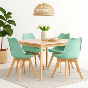 Pack De 4 Sillas Tulip Menta