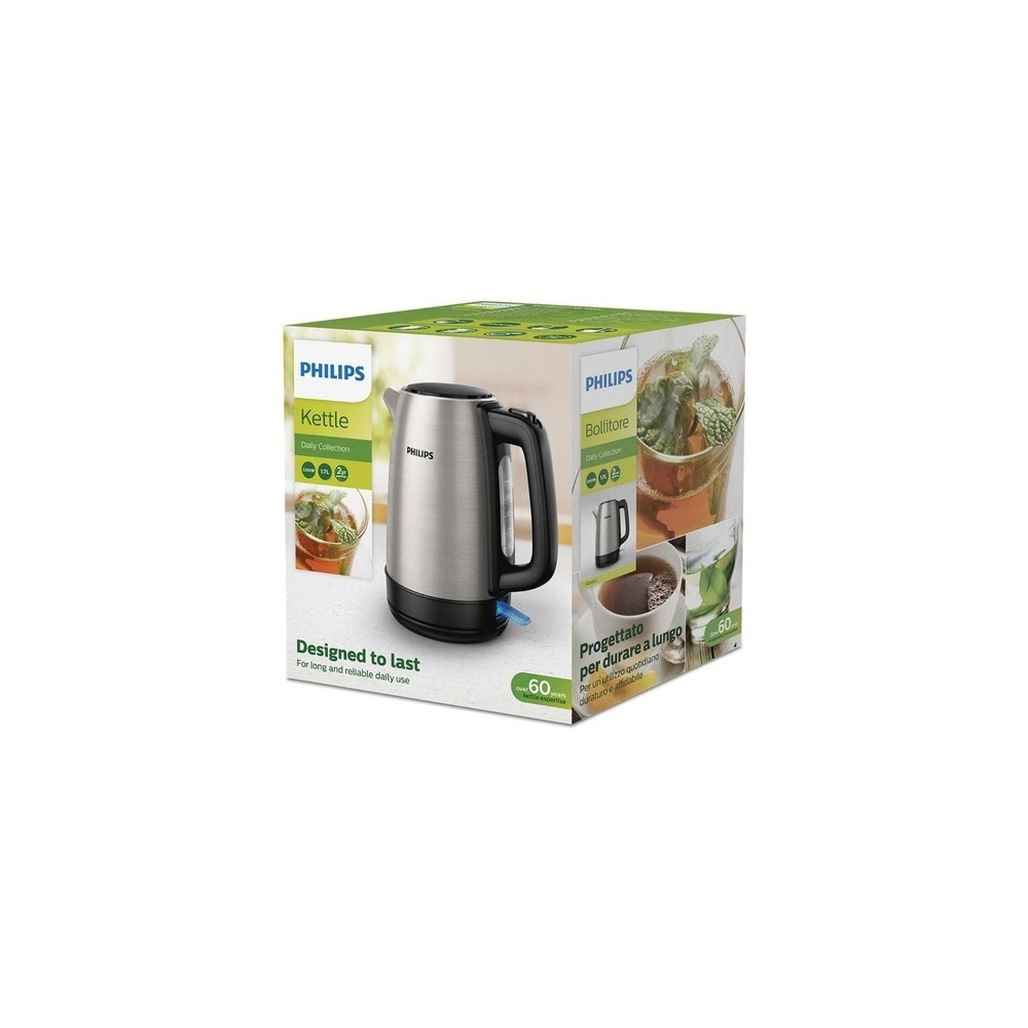 Hervidora De Agua Philips Hd9350/90 1.7l Acero Inoxidable image number 4.0