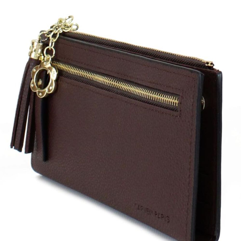 Billetera De Mujer Chloe Café Carven image number 1.0