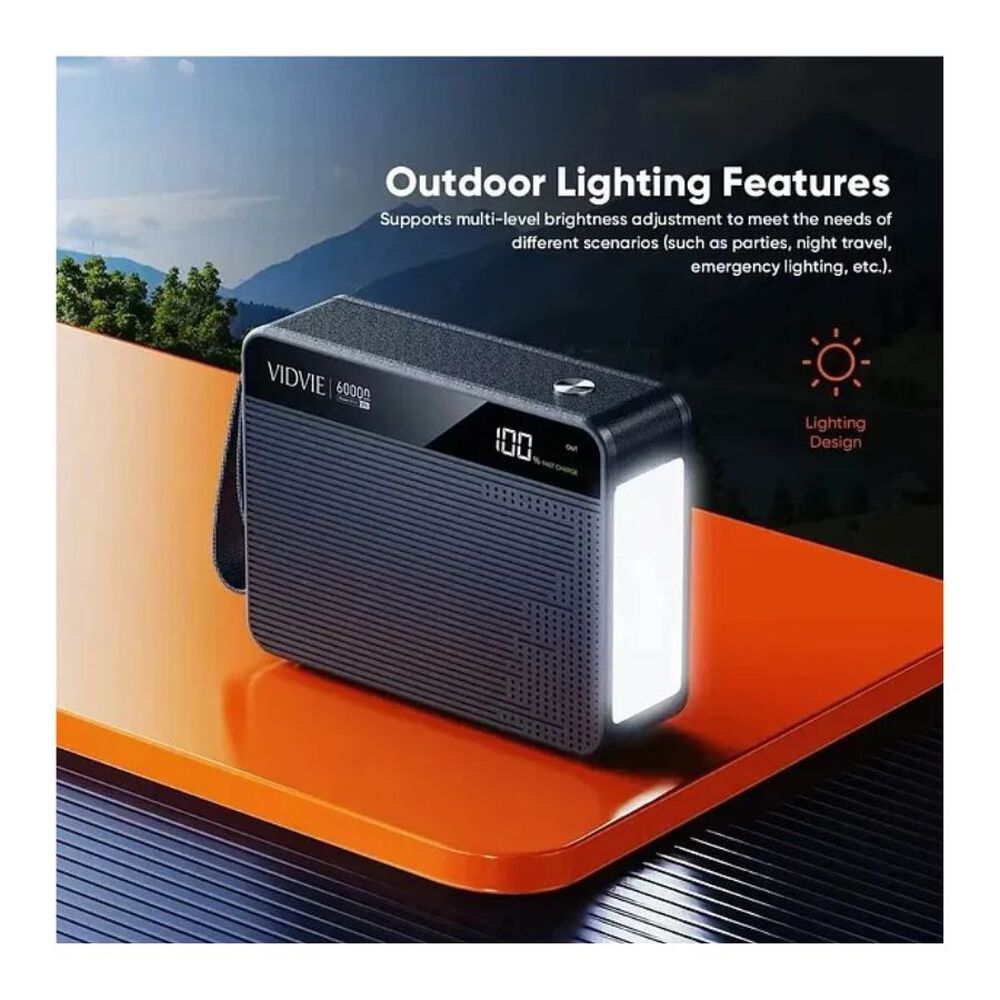 Power Bank Portátil Carga Rápida 27w Luz Led image number 5.0