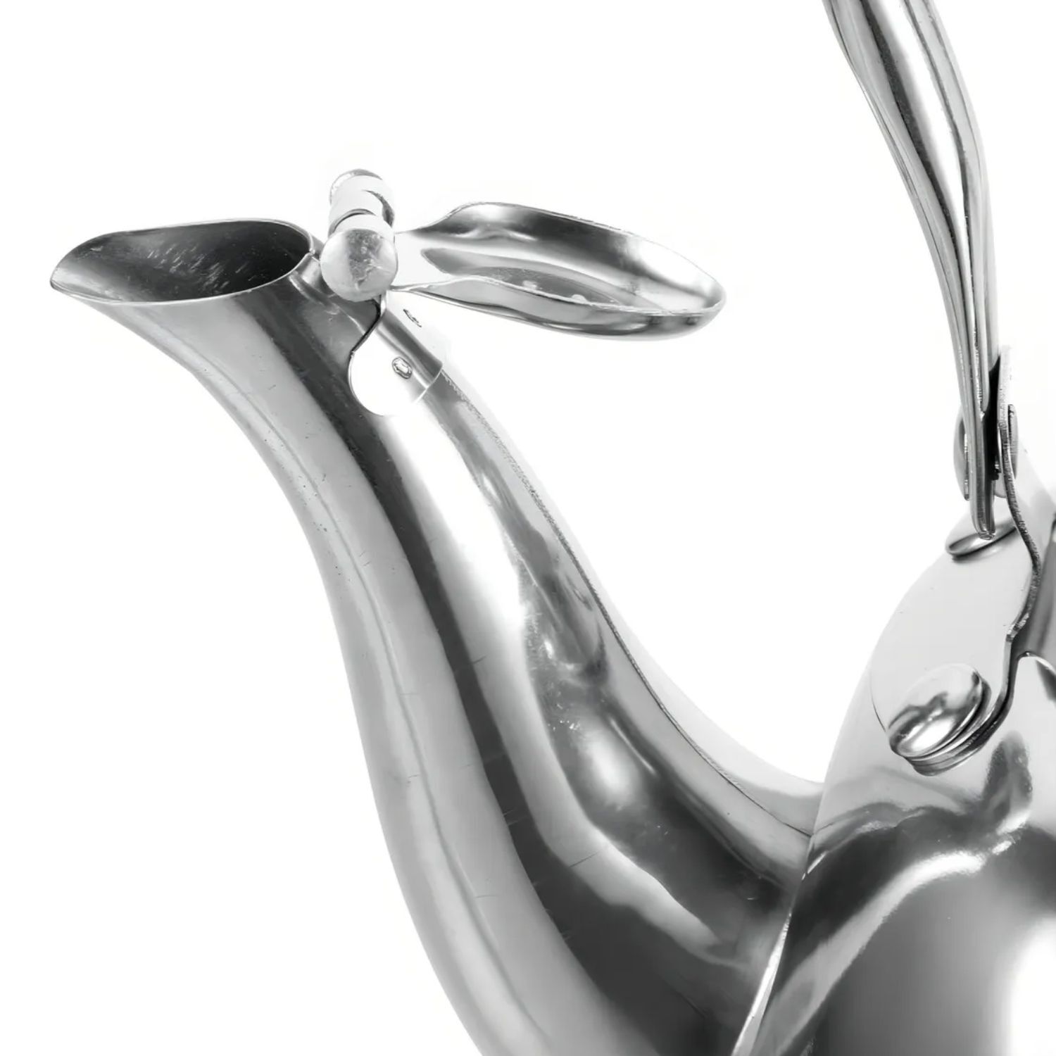 Tetera Cuello Cisne Acero 1 Litro Para Te Y Cafe image number 2.0