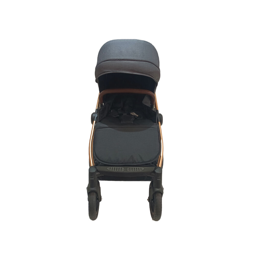 Coche De Beb&eacute; Asiento Reversible Gris Gold Babymine image number 1.0