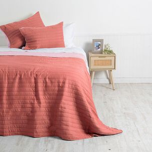 Quilt Toledo Mf King Terra-rosado
