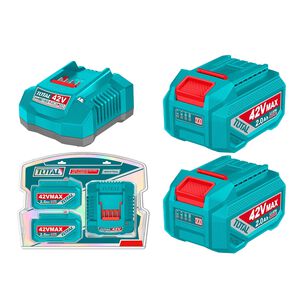 Kit Batería Y Cargador De Batería P42m 42v Total