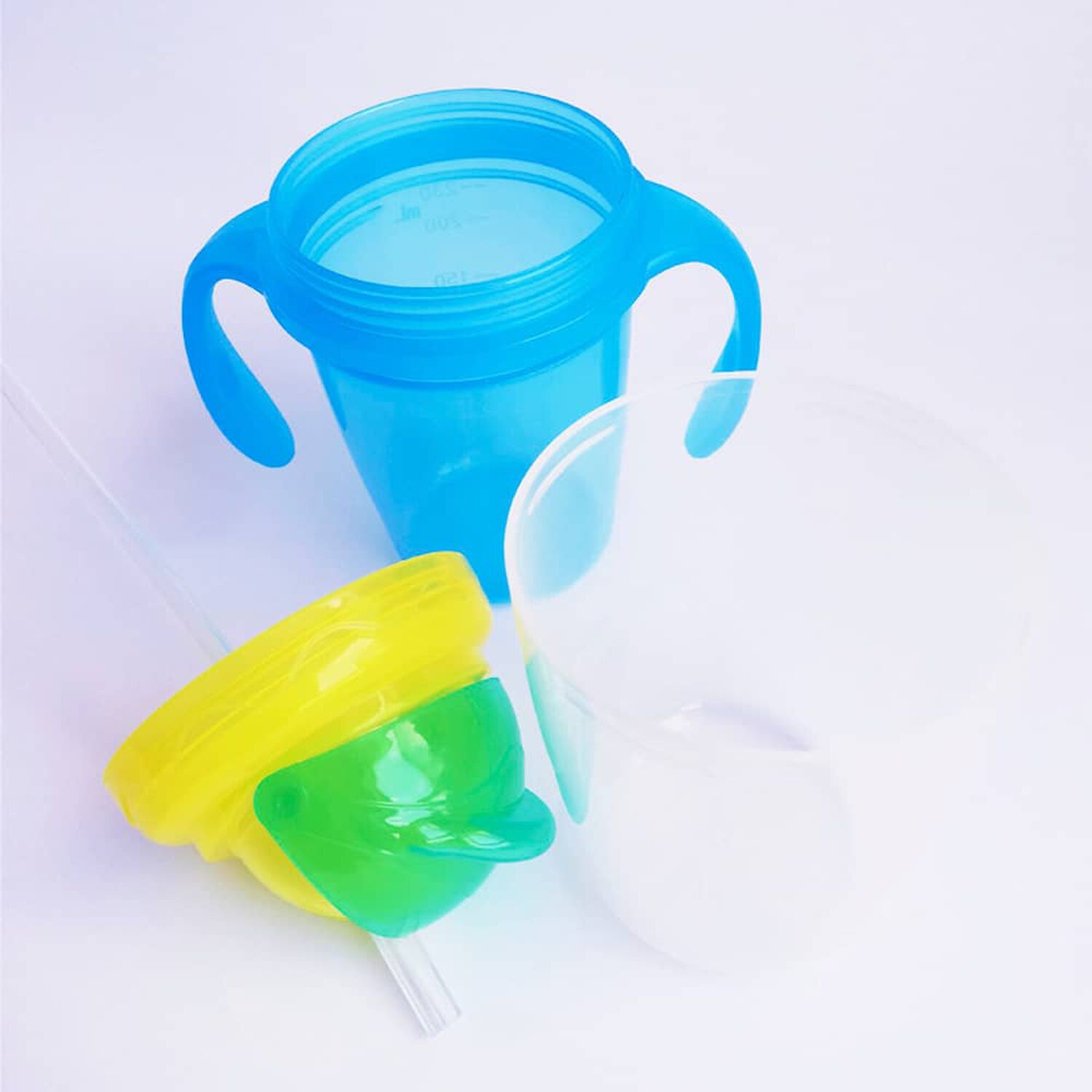 Vaso Entrenamiento Con Bombilla Y Asas Para Bebe Y Ni&ntilde;os image number 3.0