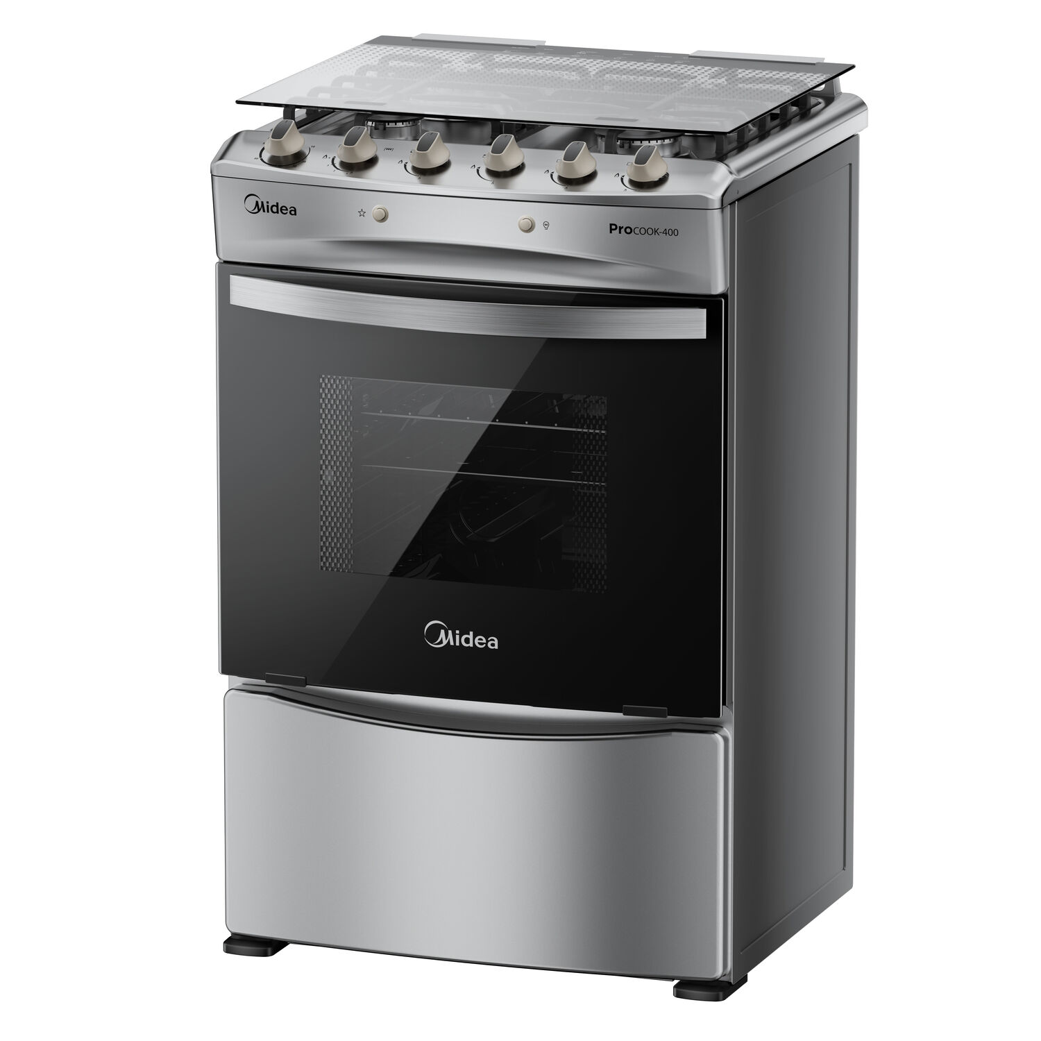 Cocina A Gas Midea MCG-4QPI24NS / 4 Quemadores image number 3.0
