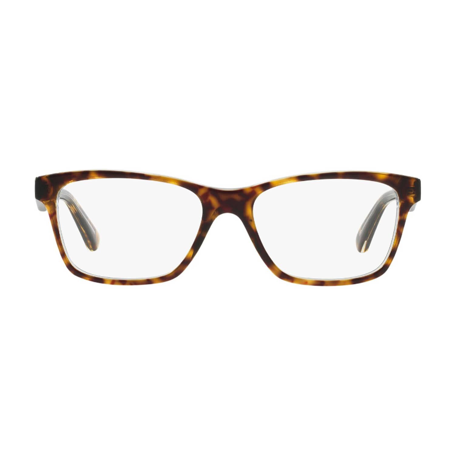 Lentes &Oacute;pticos Top Havana/transparent Vogue Eyewear image number 0.0