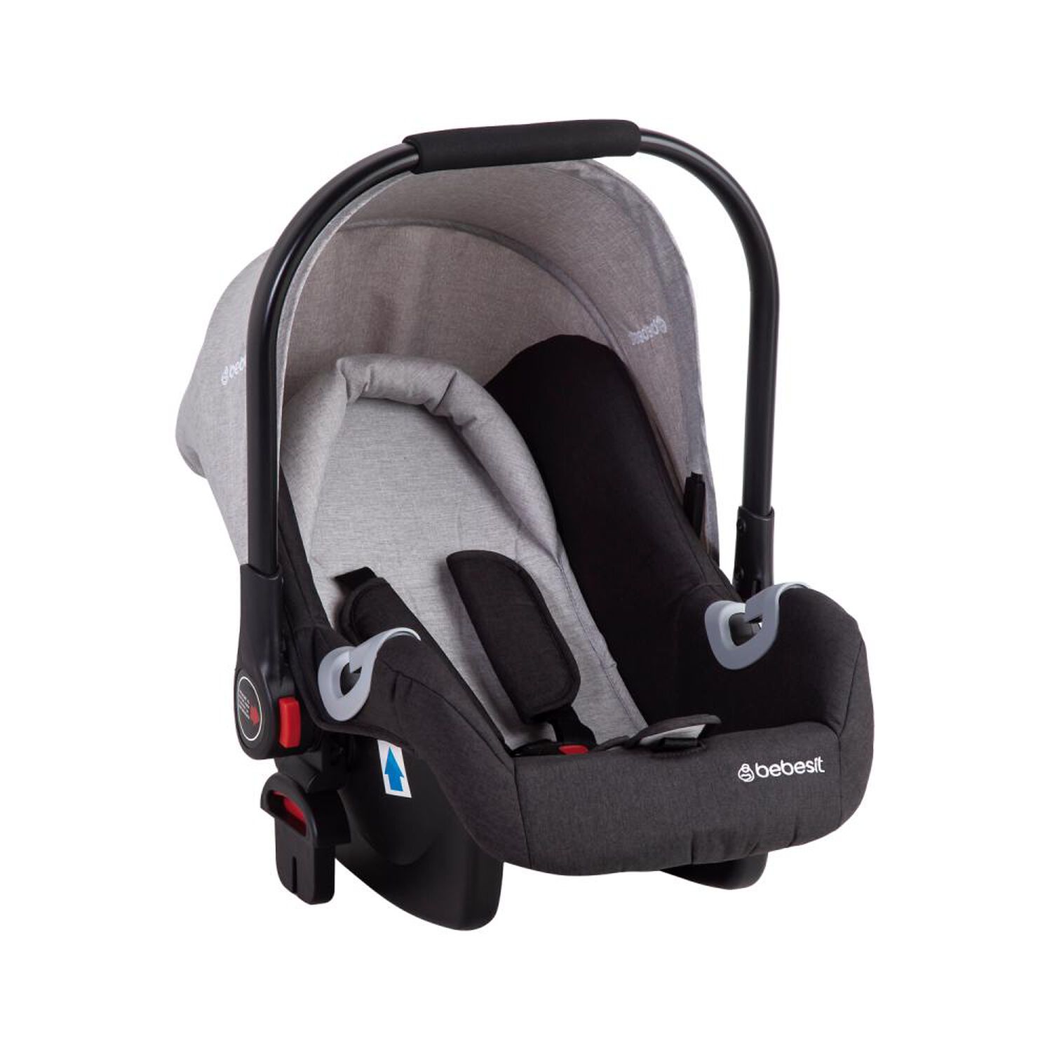 Coche Cuna Travel System Bebesit Explorer Lx Gris image number 5.0