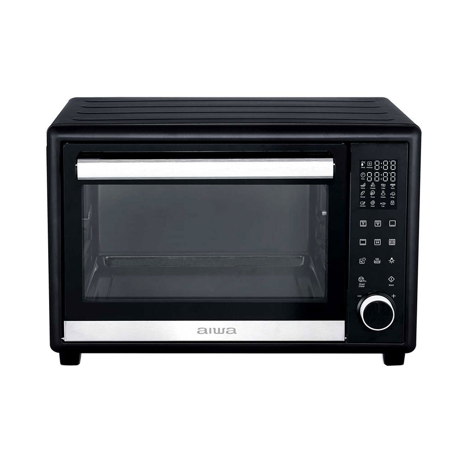 Horno Eléctrico Aiwa 32l Antiadherente Modo Asador Aw-ok32