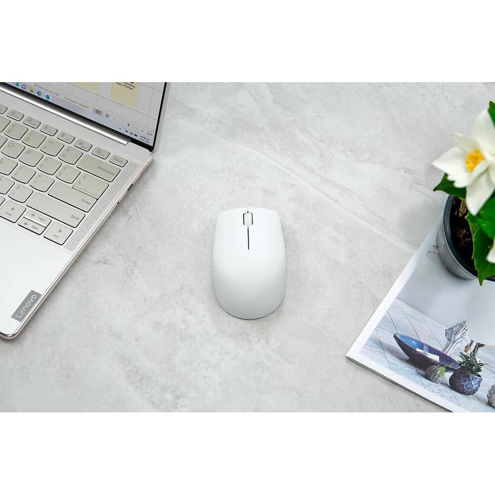 Mouse Lenovo 300 Wireless Compact - Cloud Grey image number 4.0