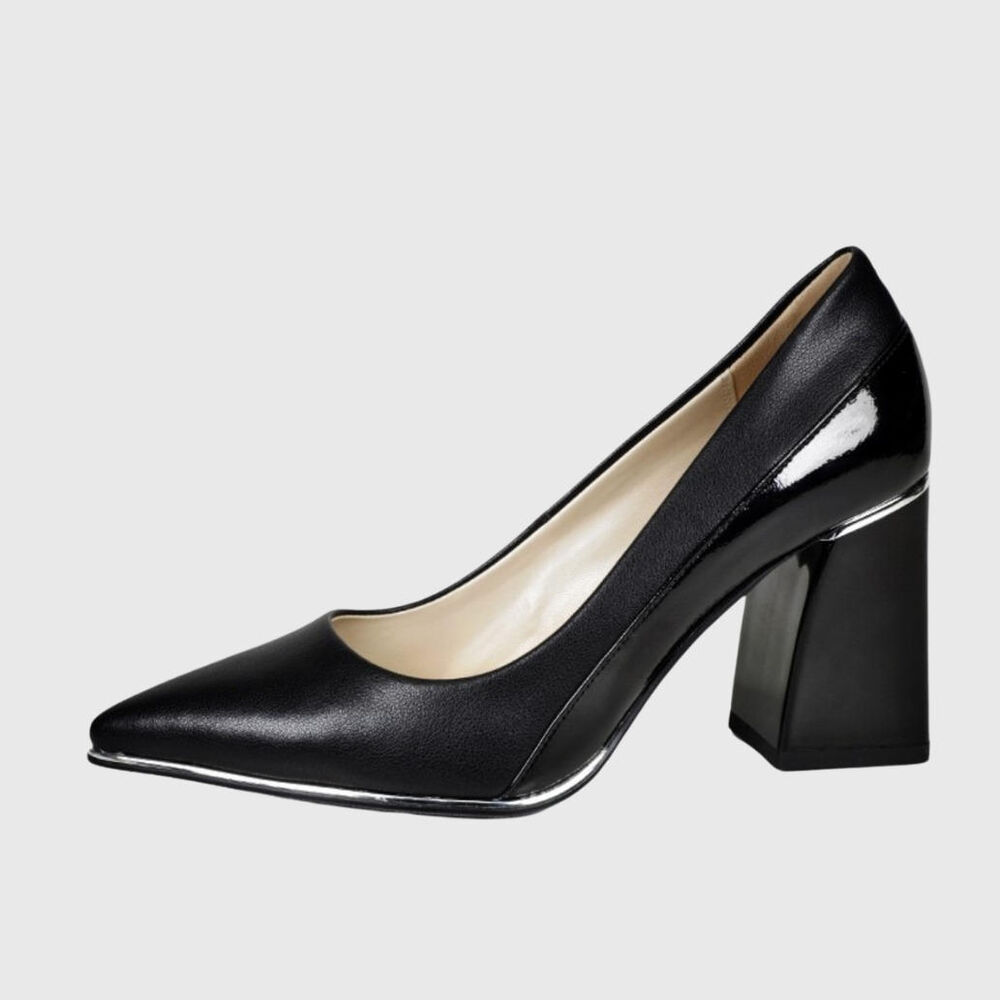 Zapato Cuero Aravine Negro image number 1.0